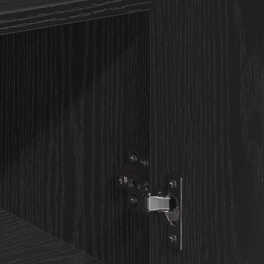 Skjenk Svart Eik 79 x 38 x 80 cm