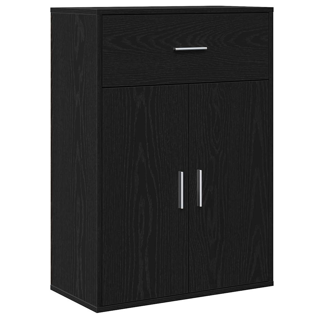 Skjenk Svart Eik 79 x 38 x 80 cm