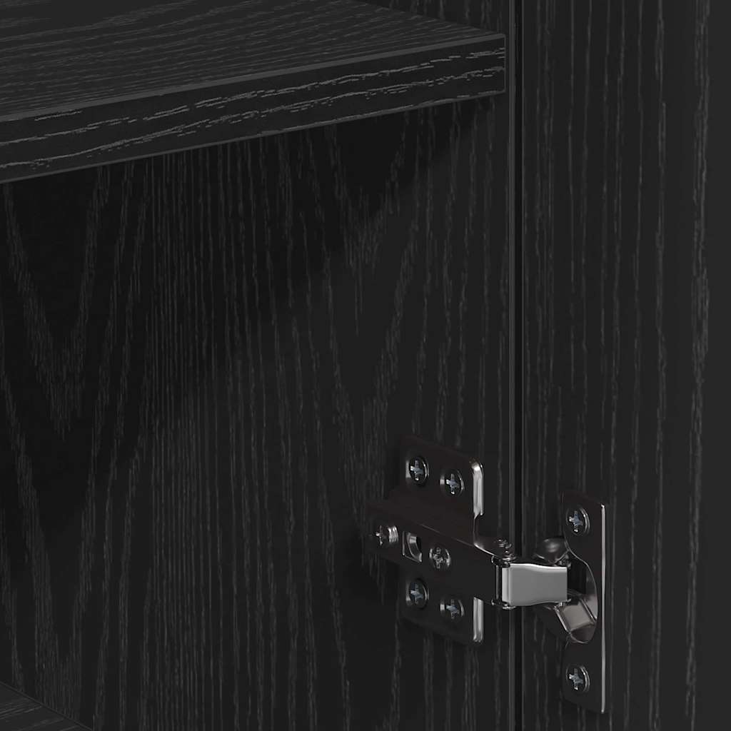 Skjenk Svart Eik 79 x 38 x 80 cm