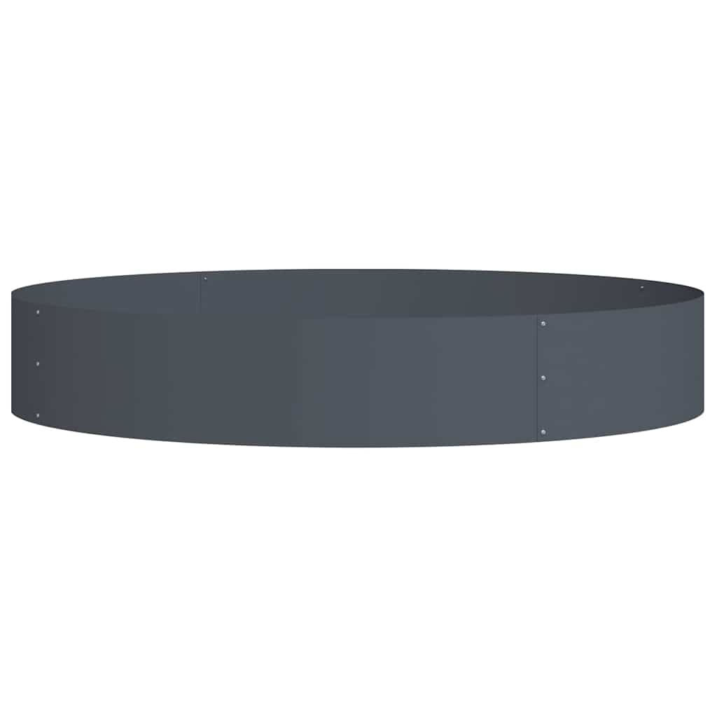Antrasitt Metallpotte Antrasitt Metall Stor Holdbar
