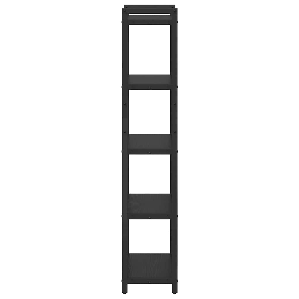 Bokhylle Svart eik 40 x 30 x 153 cm Konstruert tre