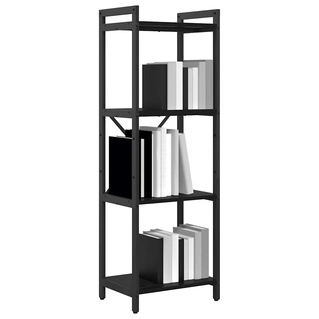 Bokhylle Svart eik 40 x 30 x 118 cm Konstruert tre