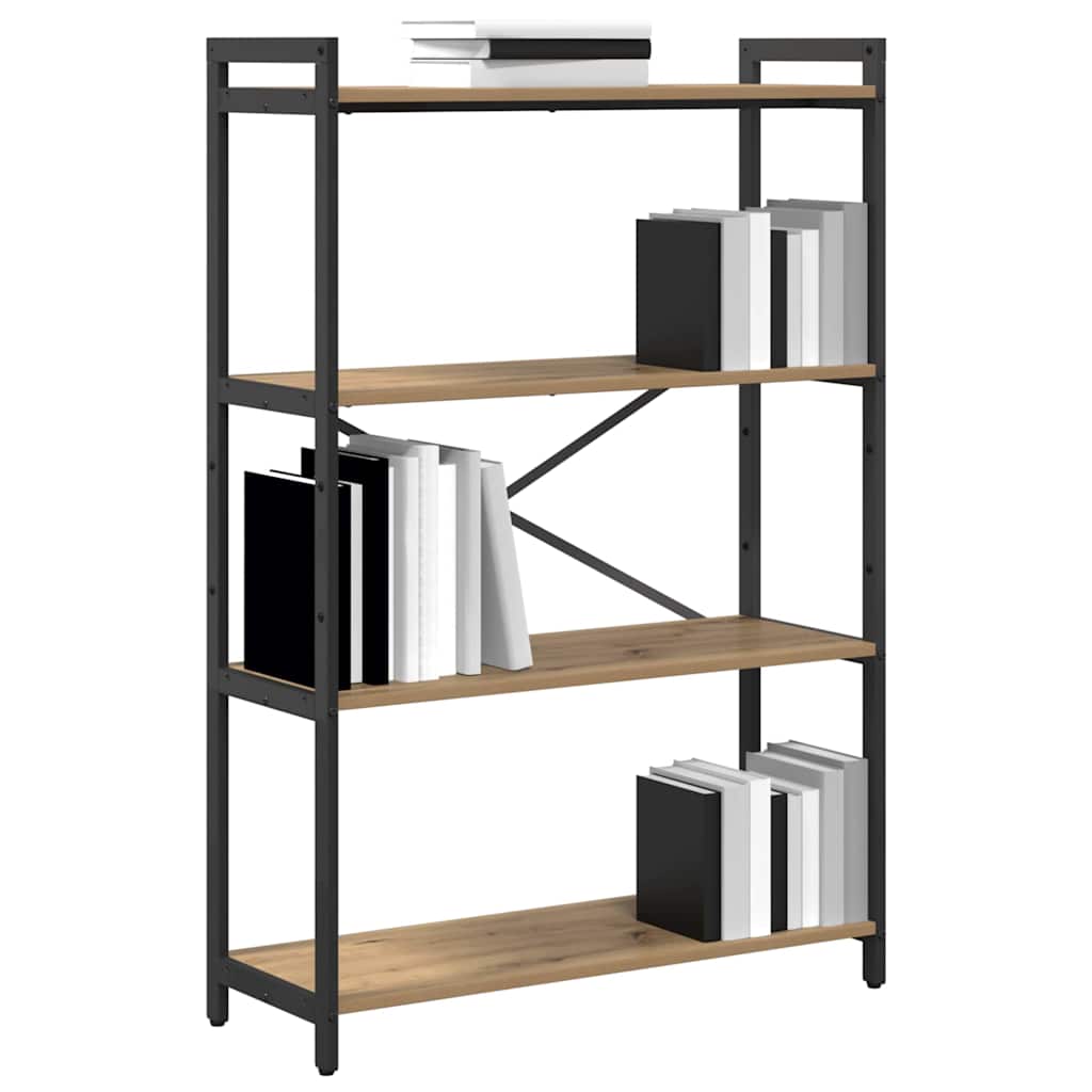 Bokhylle artisan eik 80 x 30 x 118 cm Konstruert tre