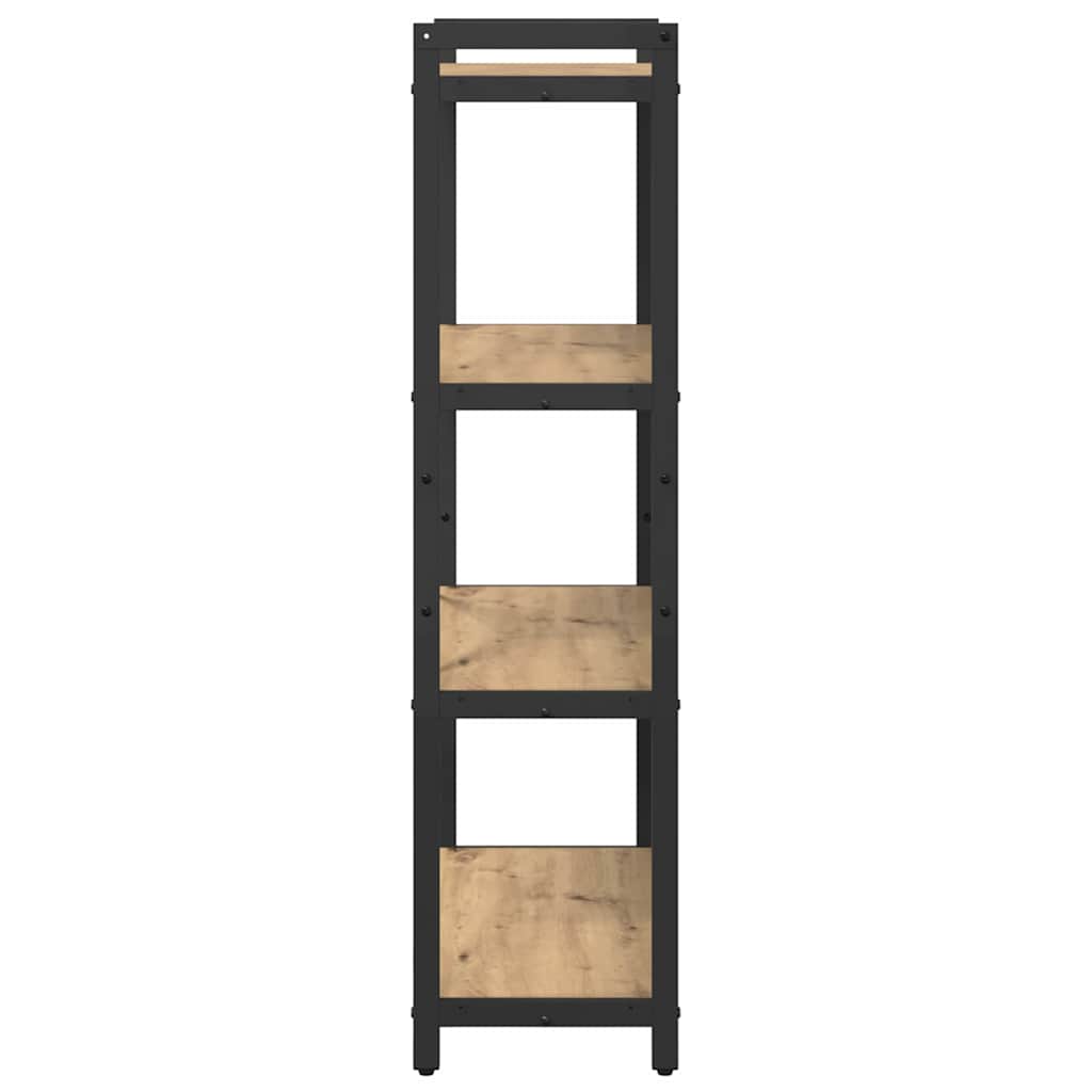Bokhylle artisan eik 80 x 30 x 118 cm Konstruert tre