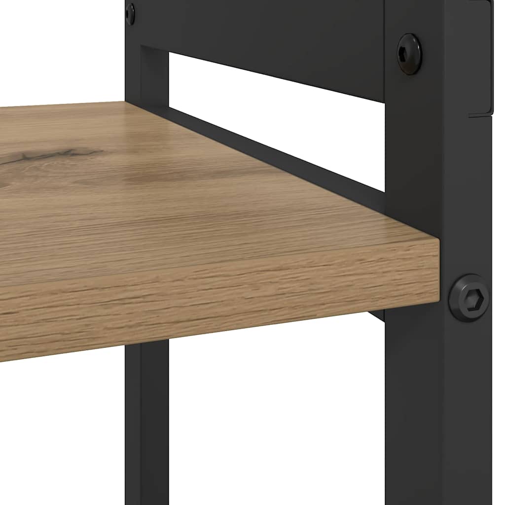 Bokhylle artisan eik 80 x 30 x 83 cm Konstruert tre