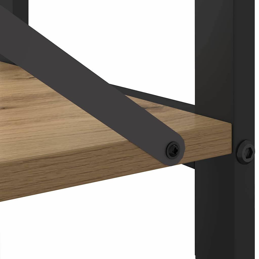 Bokhylle artisan eik 80 x 30 x 83 cm Konstruert tre