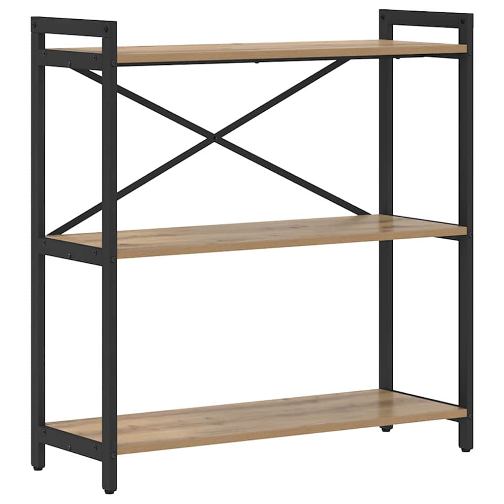 Bokhylle artisan eik 80 x 30 x 83 cm Konstruert tre
