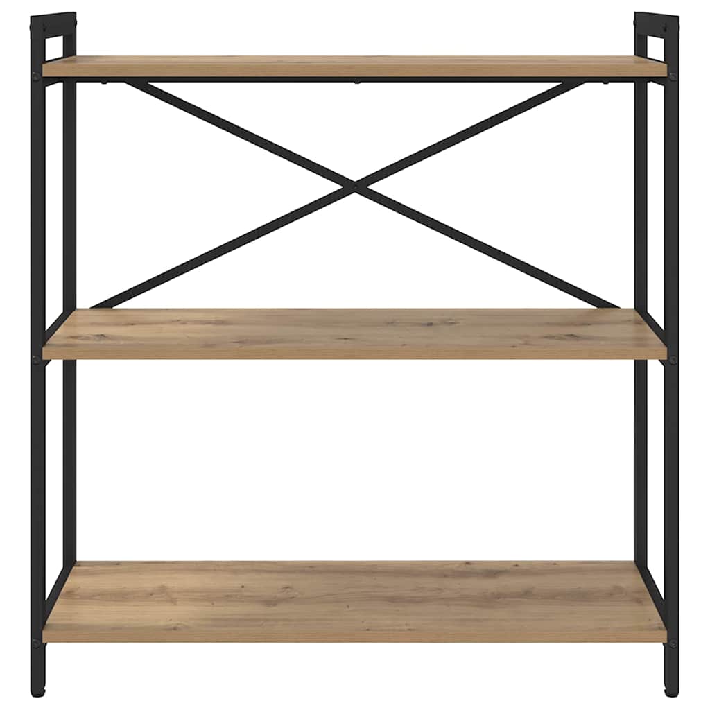 Bokhylle artisan eik 80 x 30 x 83 cm Konstruert tre