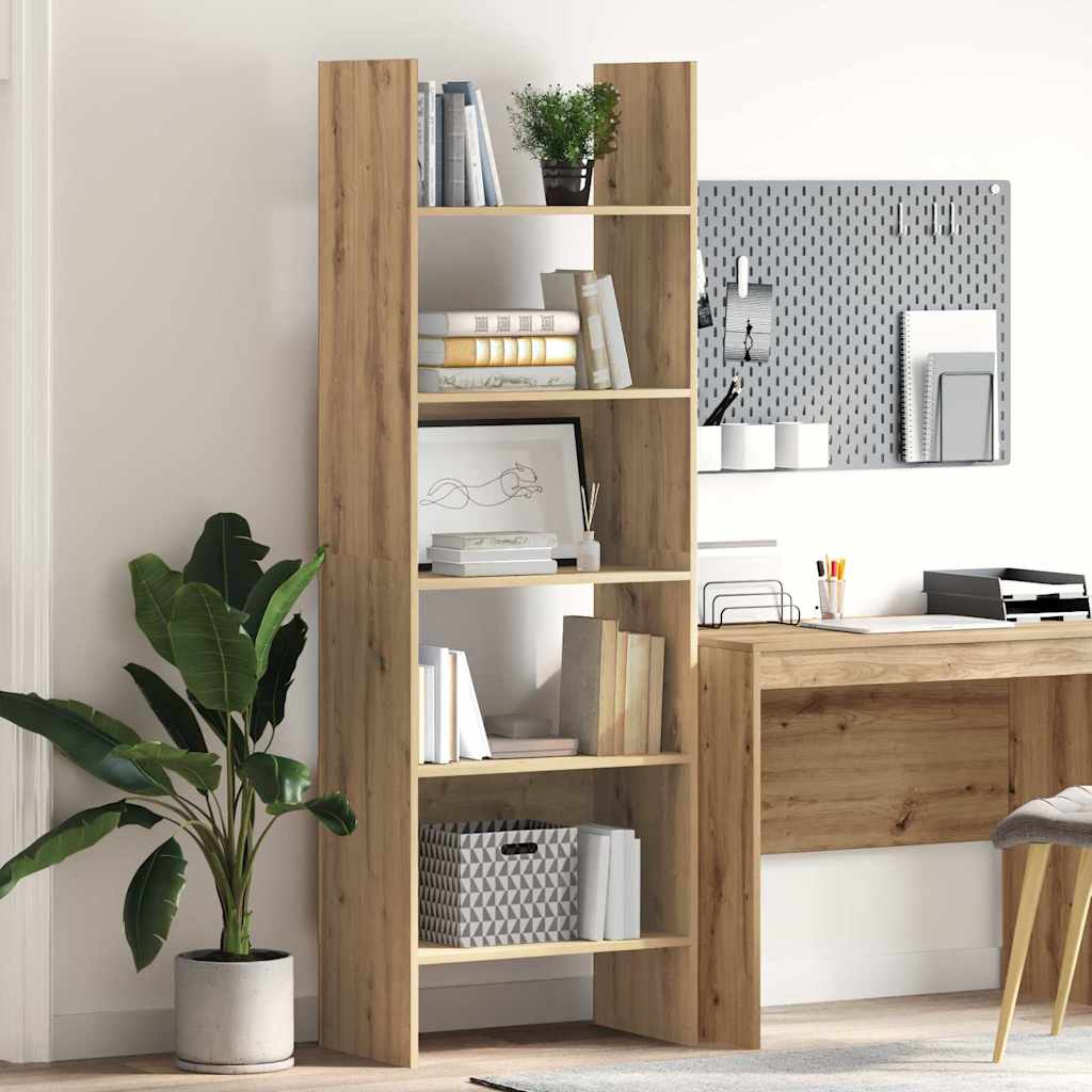 Bokhylle Artisan Eik 60 x 35 x 180 cm