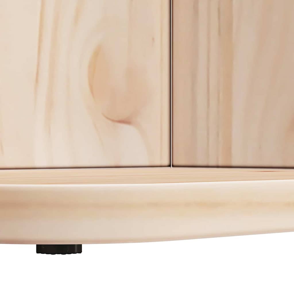 Salongbord Sofabord Tre Naturlig 80 x 39,5 x 33,5 cm Massiv furu tre