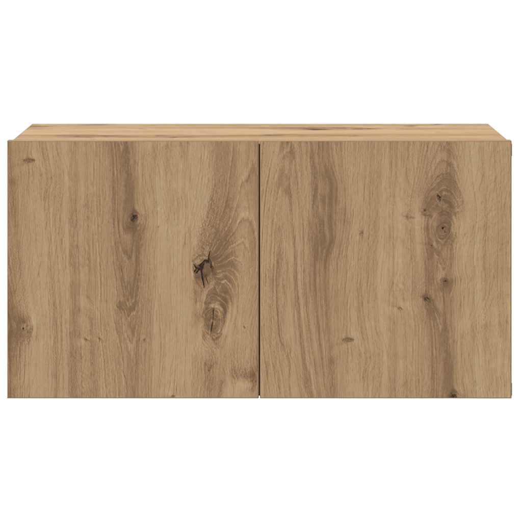 TV-Møbel Artisan Eik TV-skapsett Håndlaget Eik, Finer TV-Møbel Artisan Eik TV-skap Rektangulær