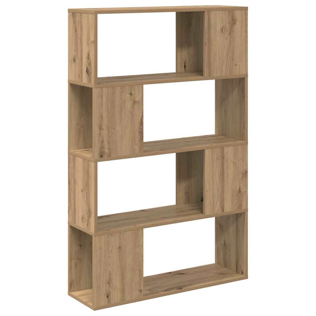 Bokhylle Artisan Eik 80 x 24 x 124 cm Oppbevaring