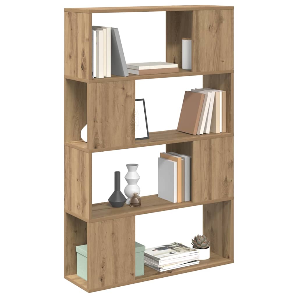 Bokhylle Artisan Eik 80 x 24 x 124 cm Oppbevaring
