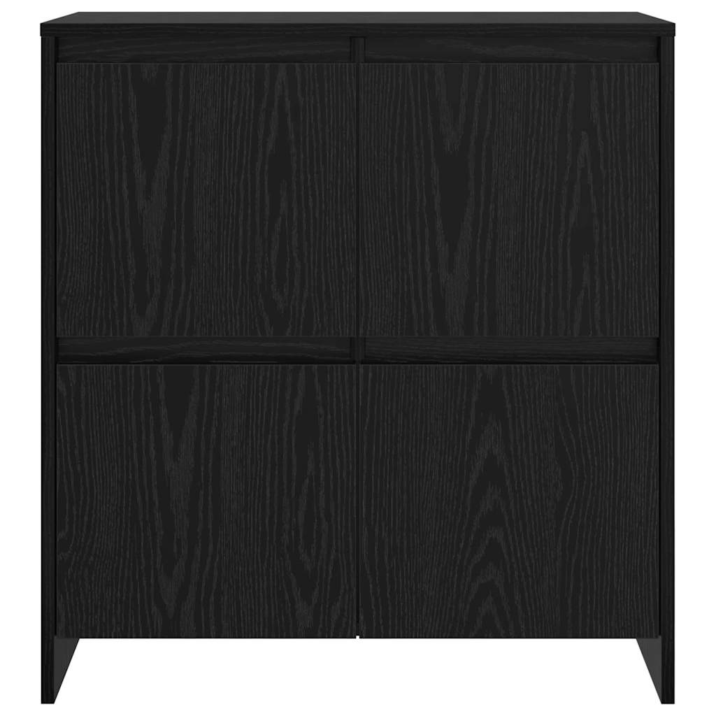 Skjenk Svart Eik med dør 70 x 41 x 75 cm