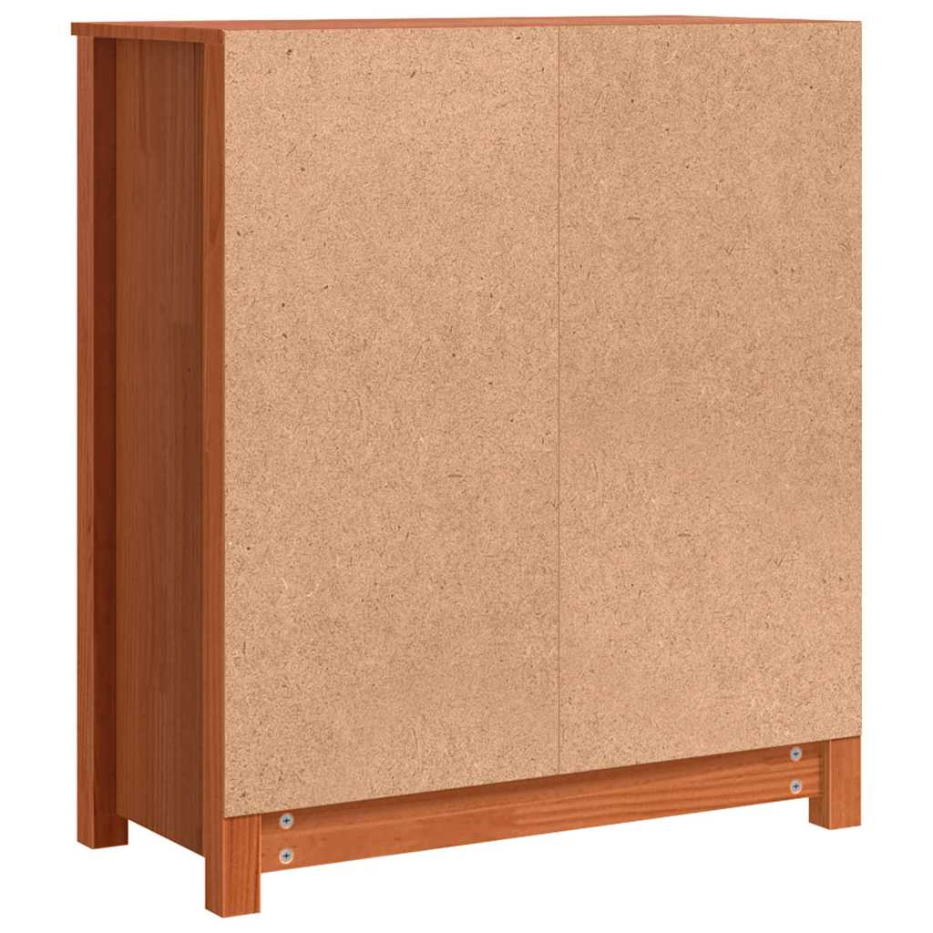 Skjenk Brun 70 x 35 x 80 cm Massiv furu tre