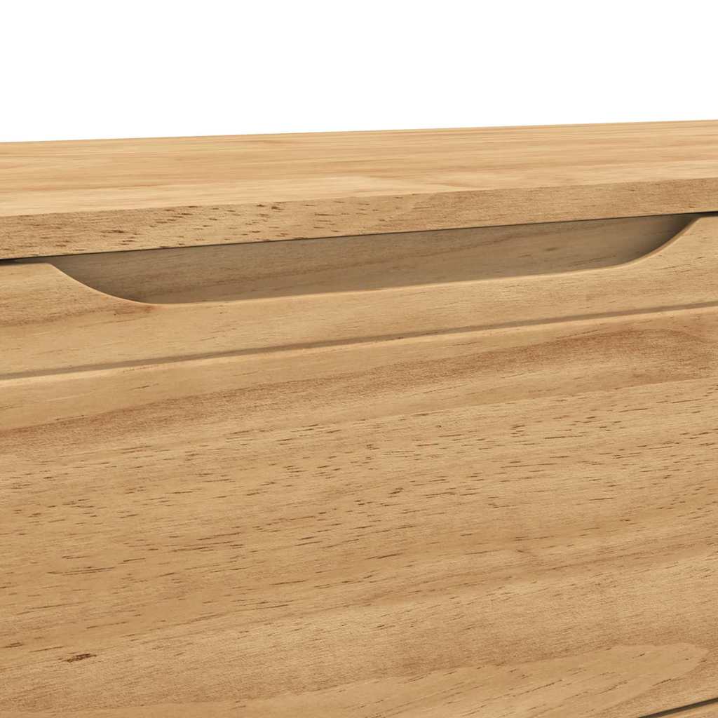 Hallbenk FLORO Vokset Brun 115 x 40 x 45 cm Massiv furu