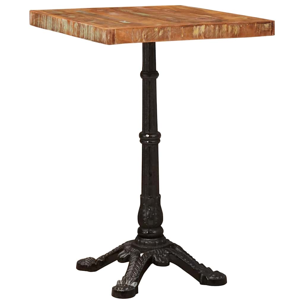 Bistrobord Brun 50 x 50 x 76 cm gjenvunnet heltre