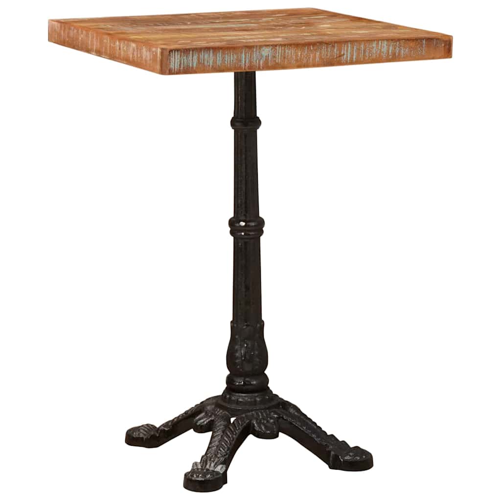 Bistrobord Brun 50 x 50 x 76 cm gjenvunnet heltre