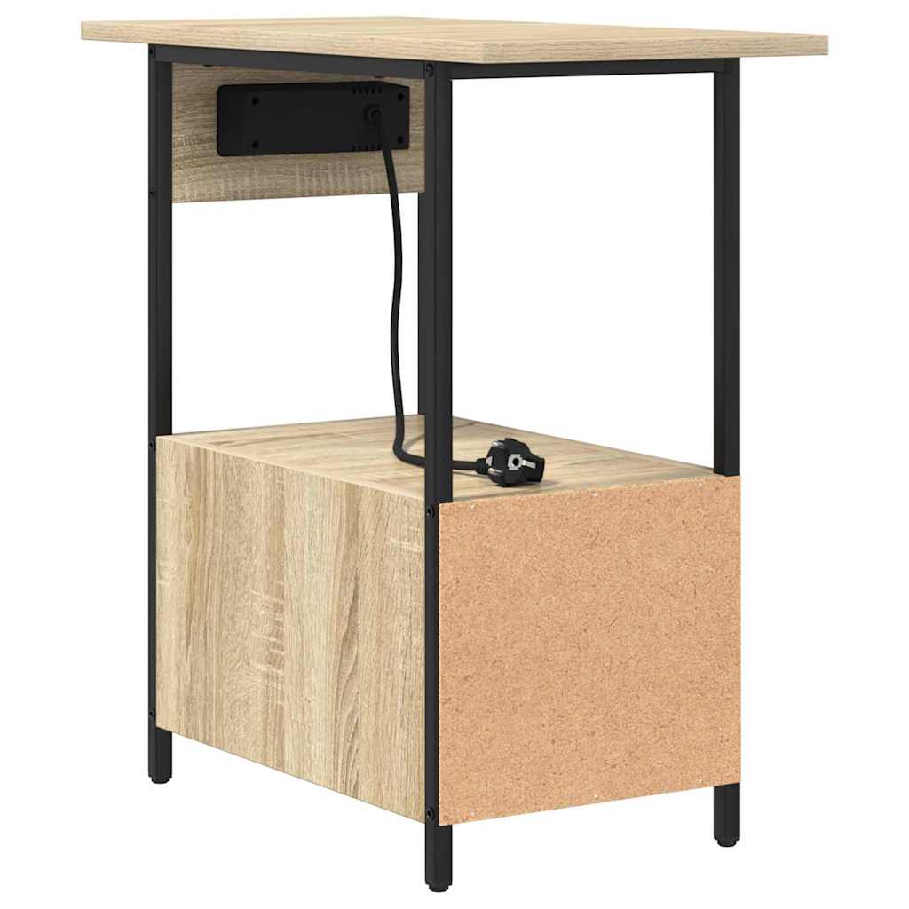 Nattbord Sengbord Sonoma Eik 60 x 30 x 61 cm