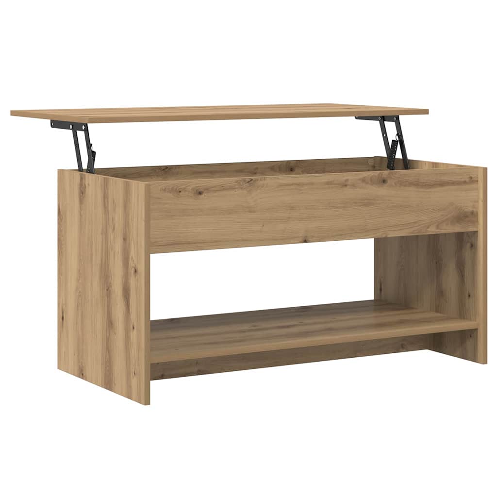 Salongbord Sofabord Artisan Eik 102 x 50 x 52.5 cm