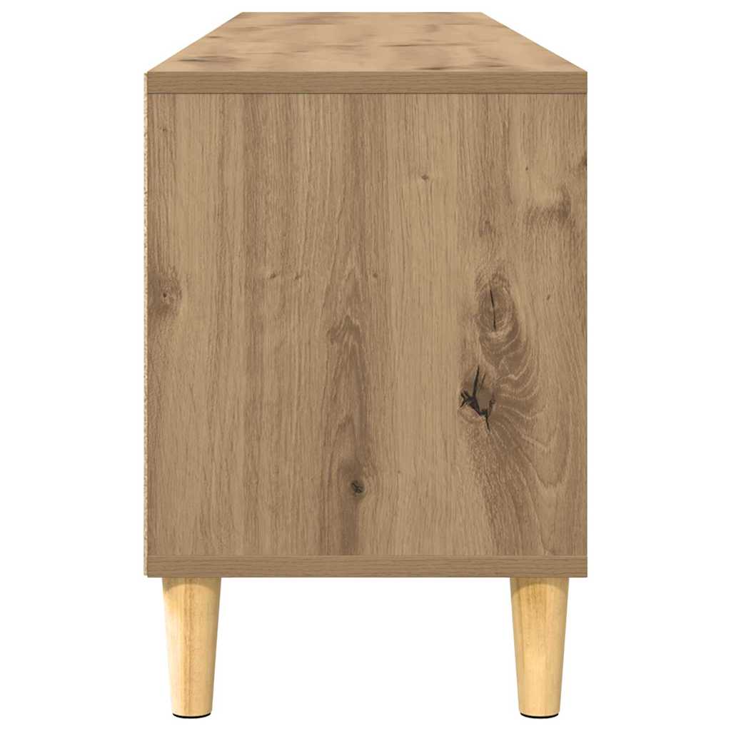 TV-Møbel Artisan Eik TV-skap med skuff med hylle med lagring 150 x 30 x 45 cm