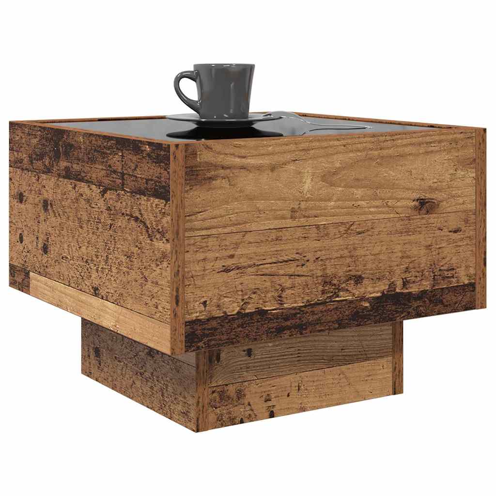 Salongbord Sofabord Gammelt Tre 40 x 40 x 30 cm