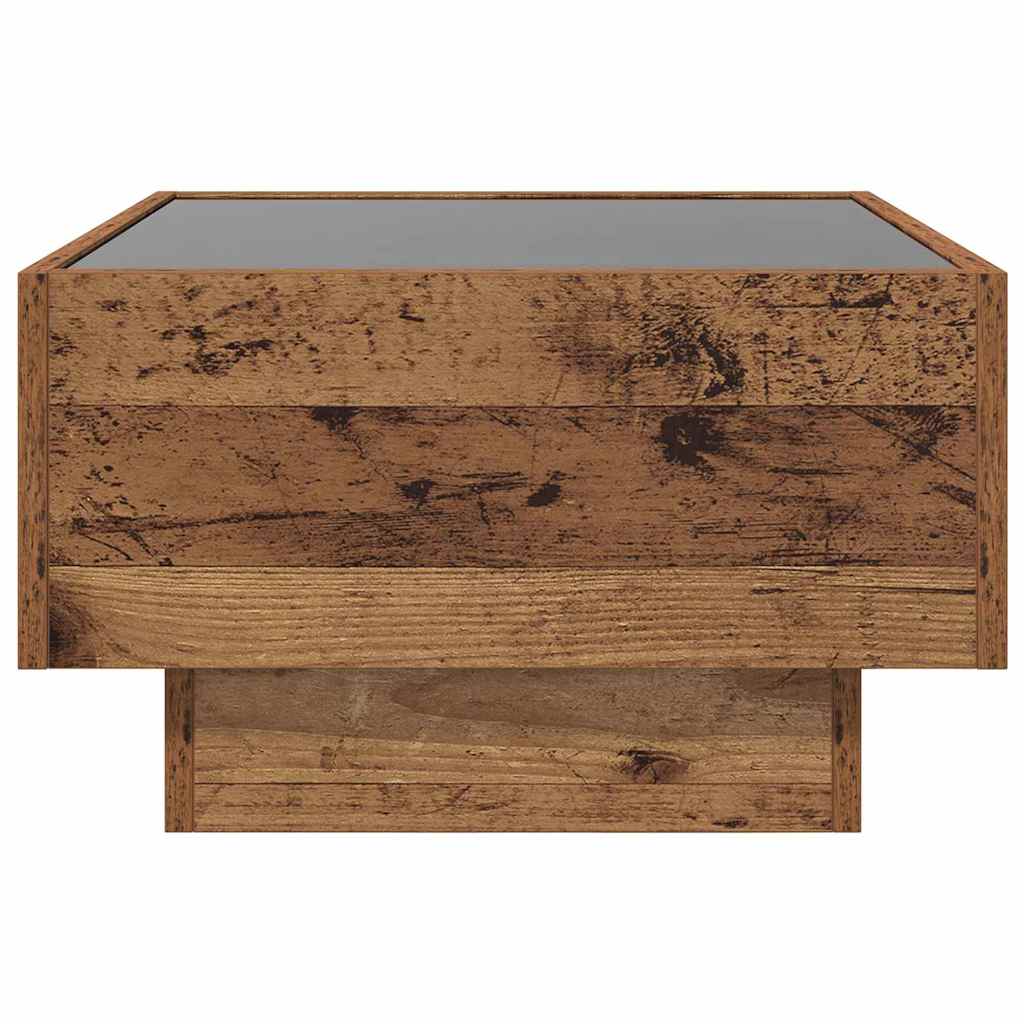 Salongbord Sofabord Gammelt Tre 50 x 50 x 30 cm