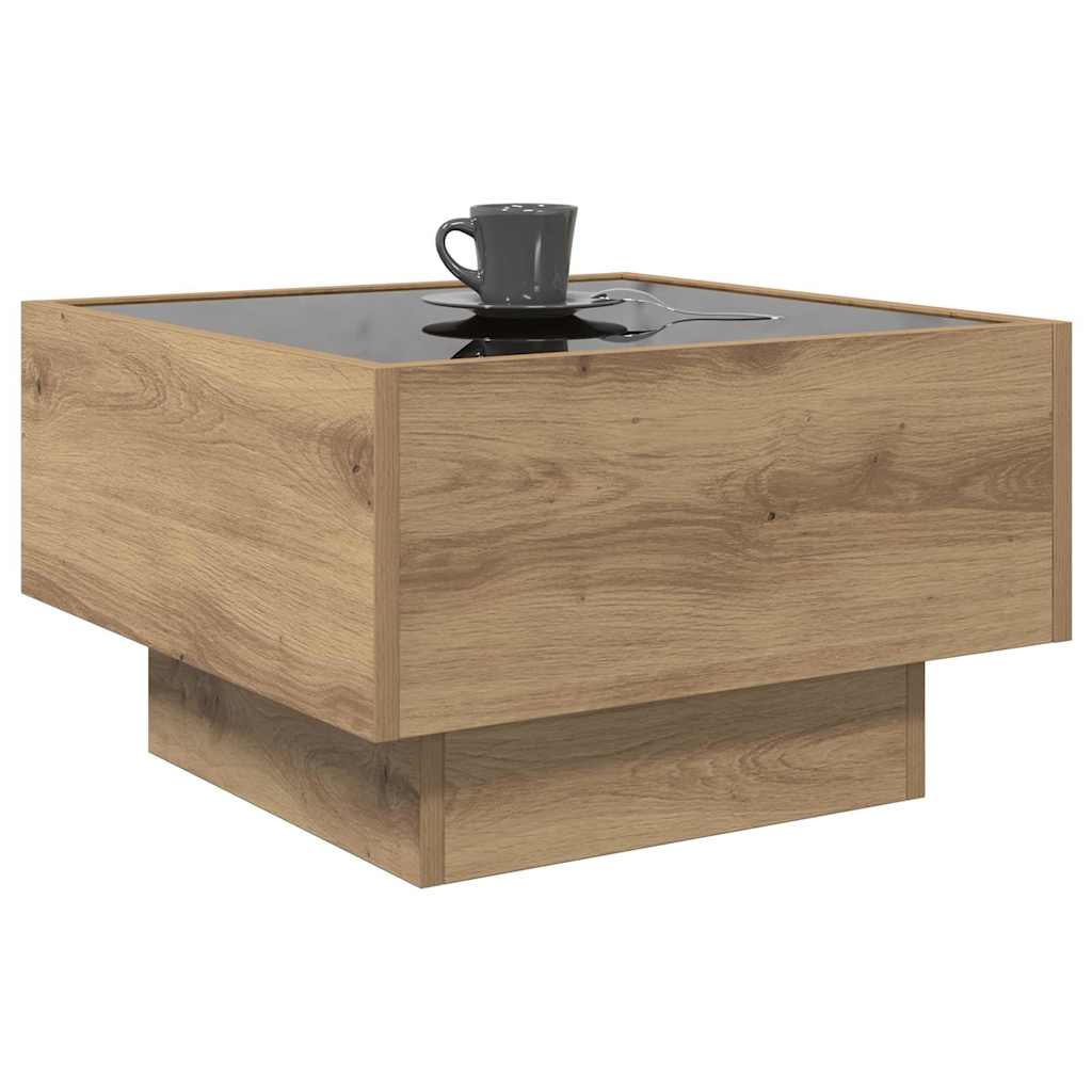 Salongbord Sofabord Artisan Eik 50 x 50 x 30 cm