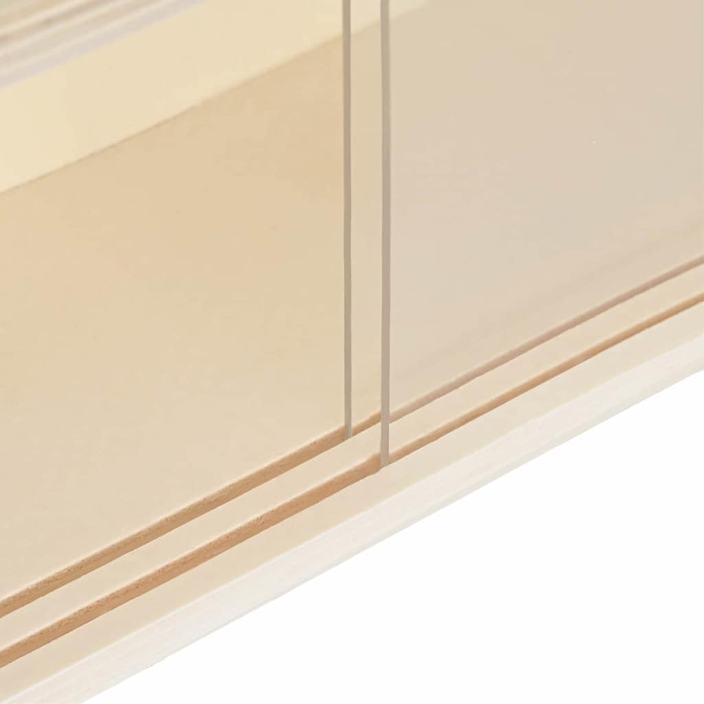 Vegghylle Tre samlereutstilling utstillingsboks 80 x 8,5 x 54 cm