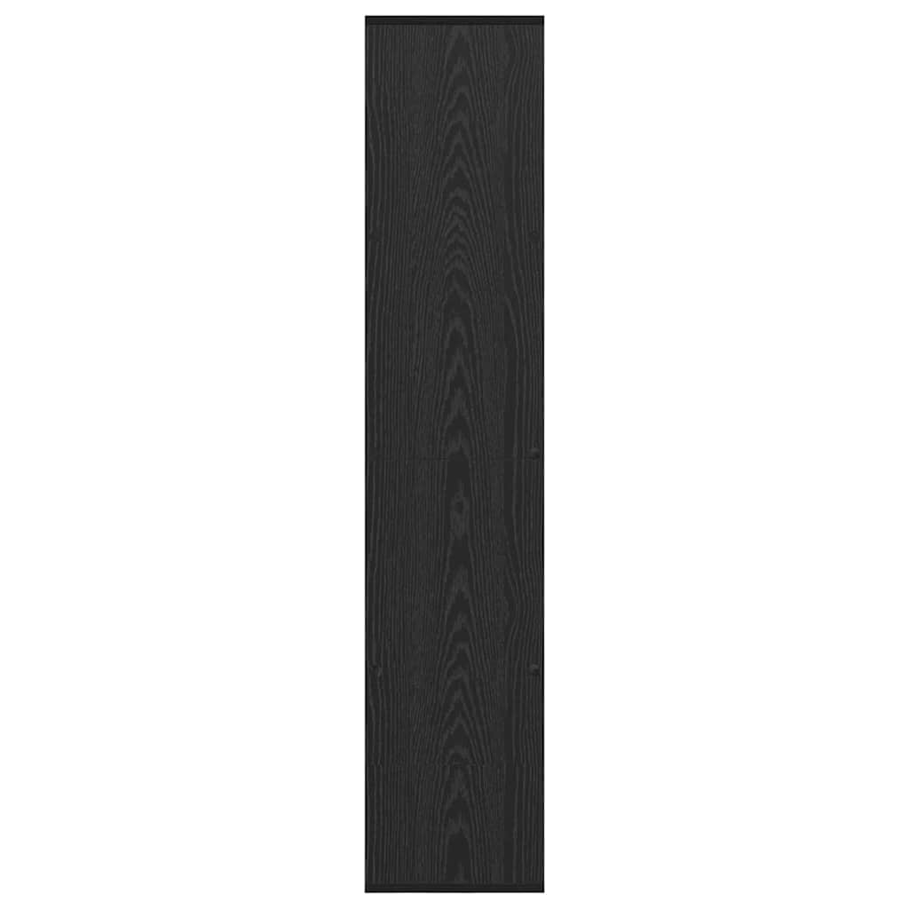 Bokhylle Svart Eik 132 x 29 x 141.5 cm