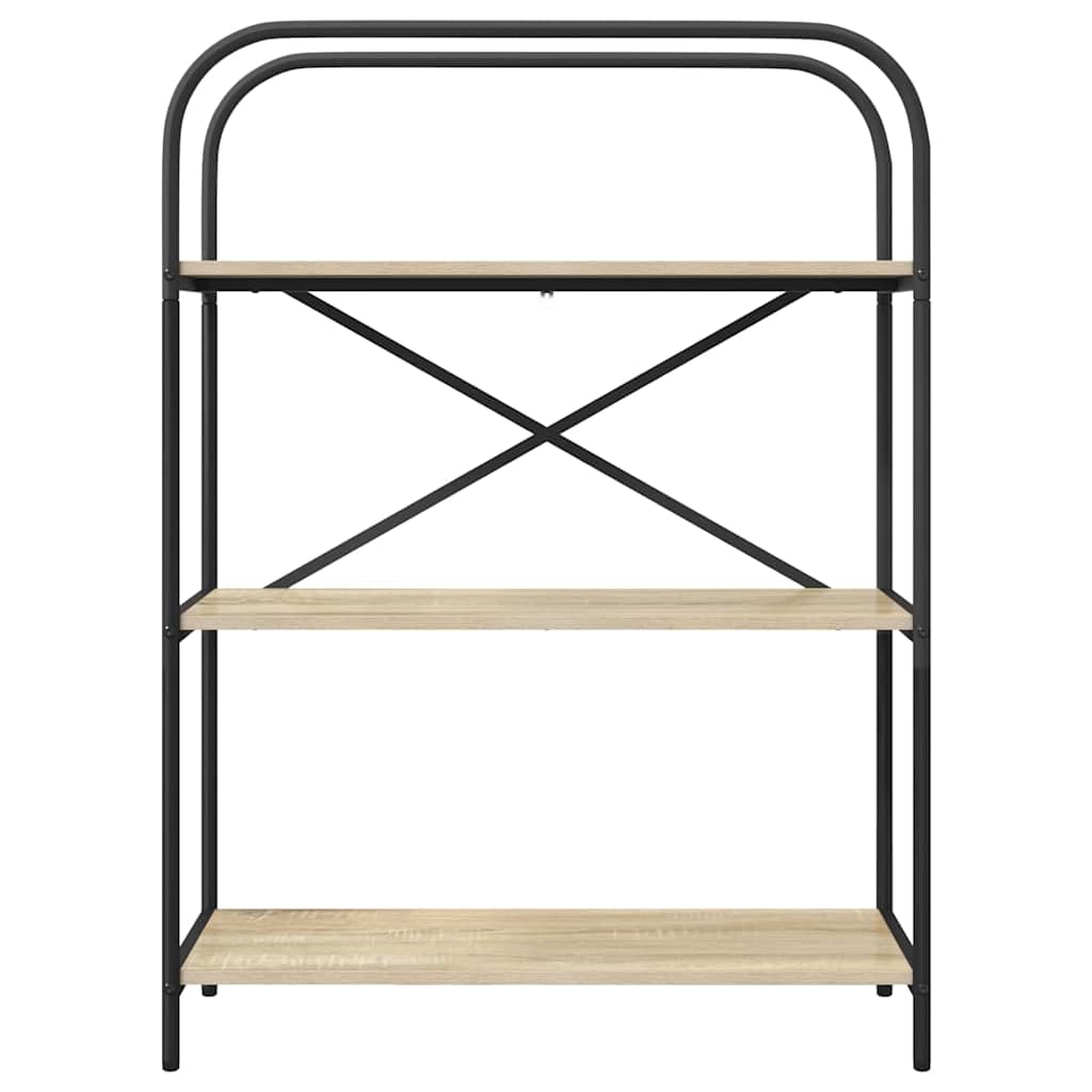 Bokhylle Sonoma eik 80 x 30 x 109 cm Konstruert tre