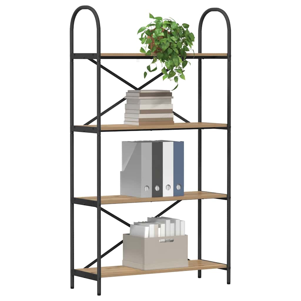 Bokhylle artisan eik 80 x 30 x 146 cm Konstruert tre