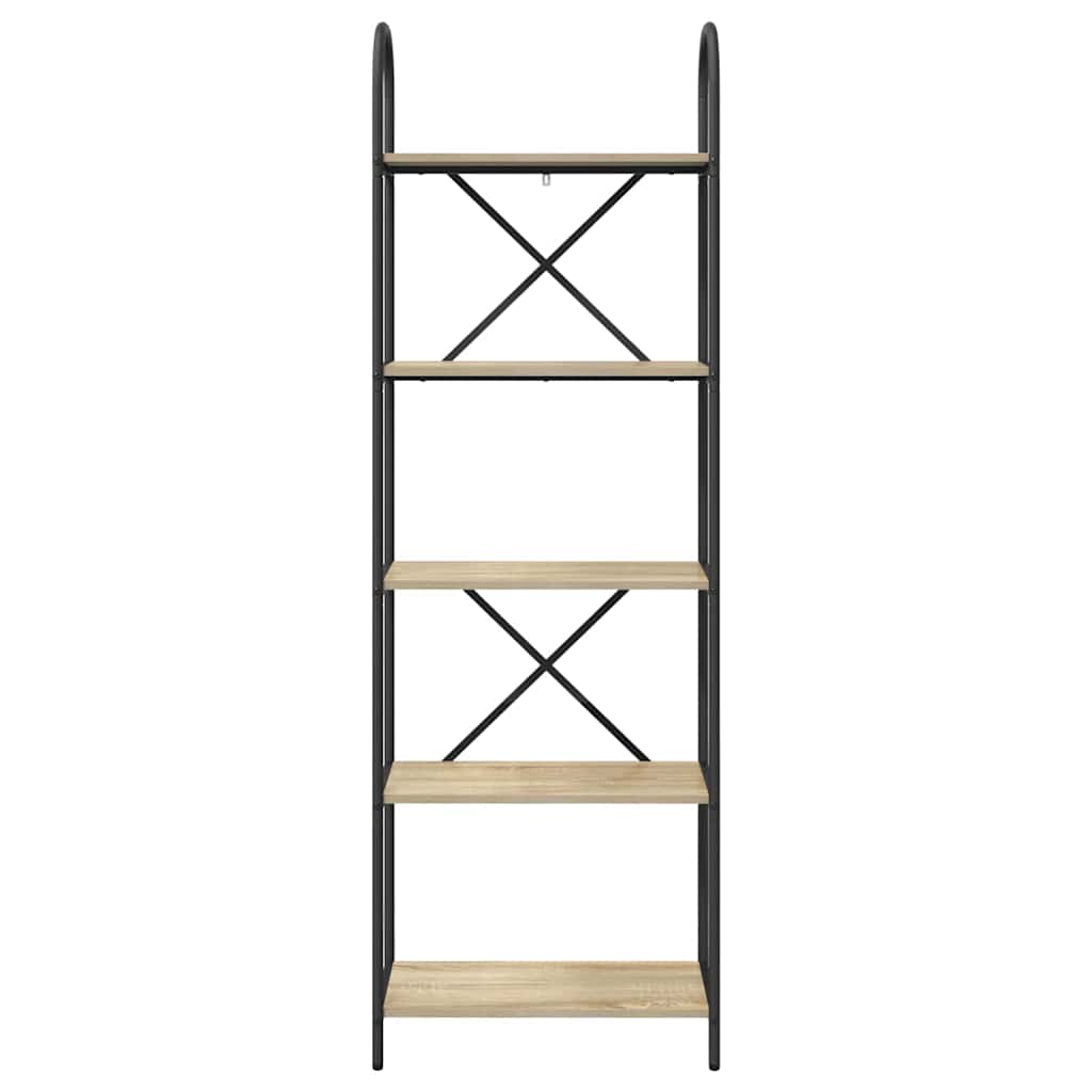 Bokhylle Sonoma eik 60 x 30 x 183 cm Konstruert tre