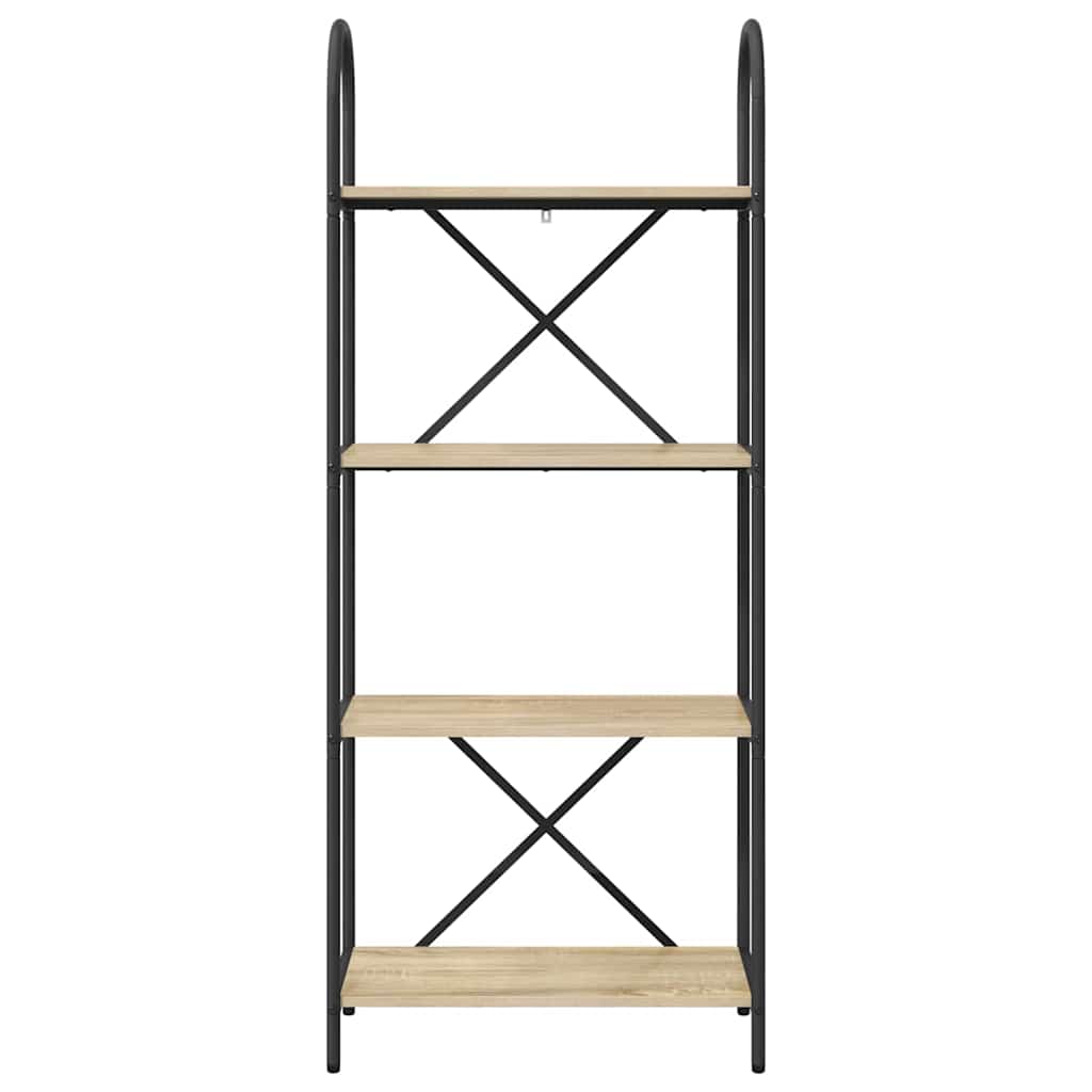 Bokhylle Sonoma eik 60 x 30 x 146 cm Konstruert tre