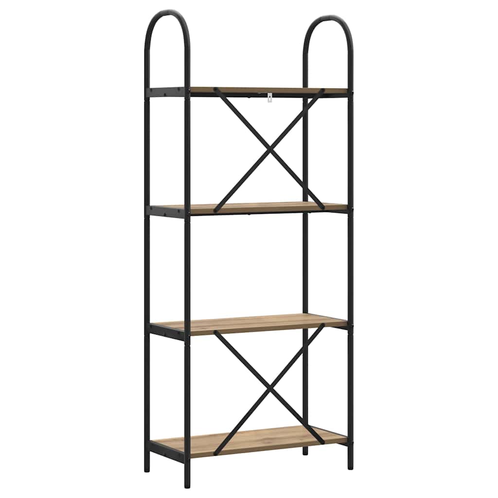 Bokhylle artisan eik 60 x 30 x 146 cm Konstruert tre