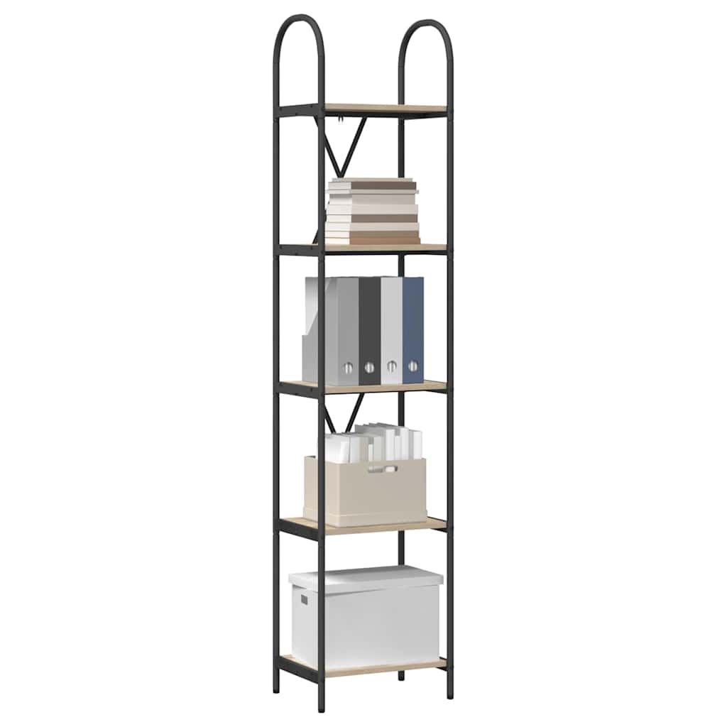 Bokhylle Sonoma eik 40 x 30 x 183 cm Konstruert tre