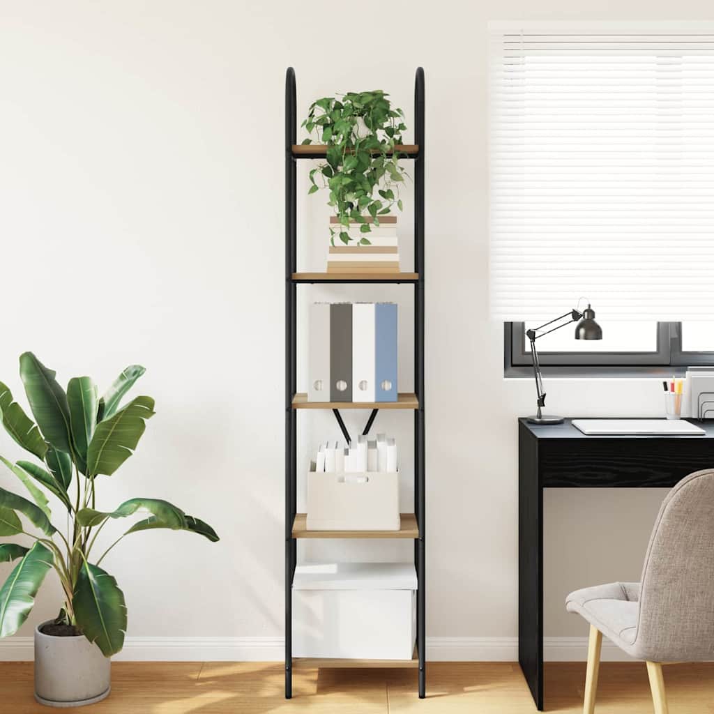 Bokhylle artisan eik 40 x 30 x 183 cm Konstruert tre