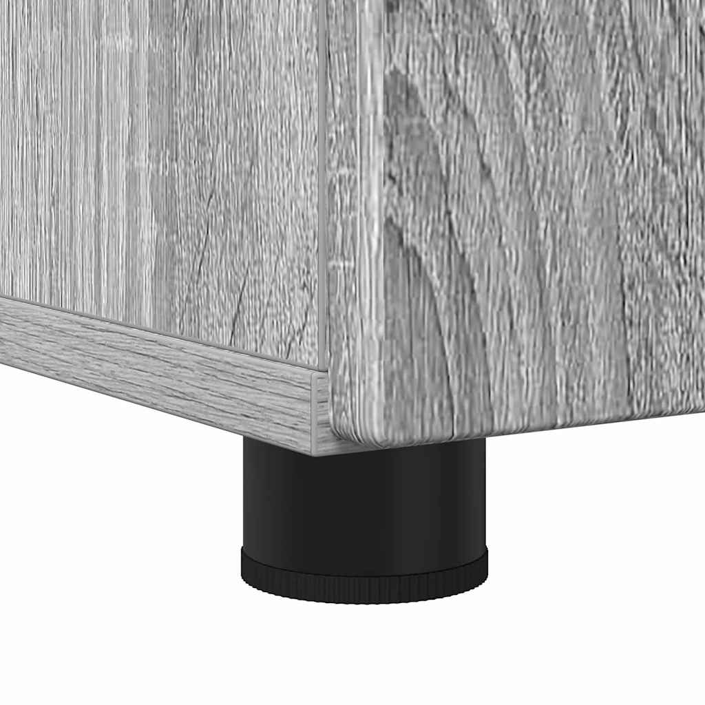 Baderomsmøbelsett 3 pcs Sonoma Grå 61 x 35 x 64 cm