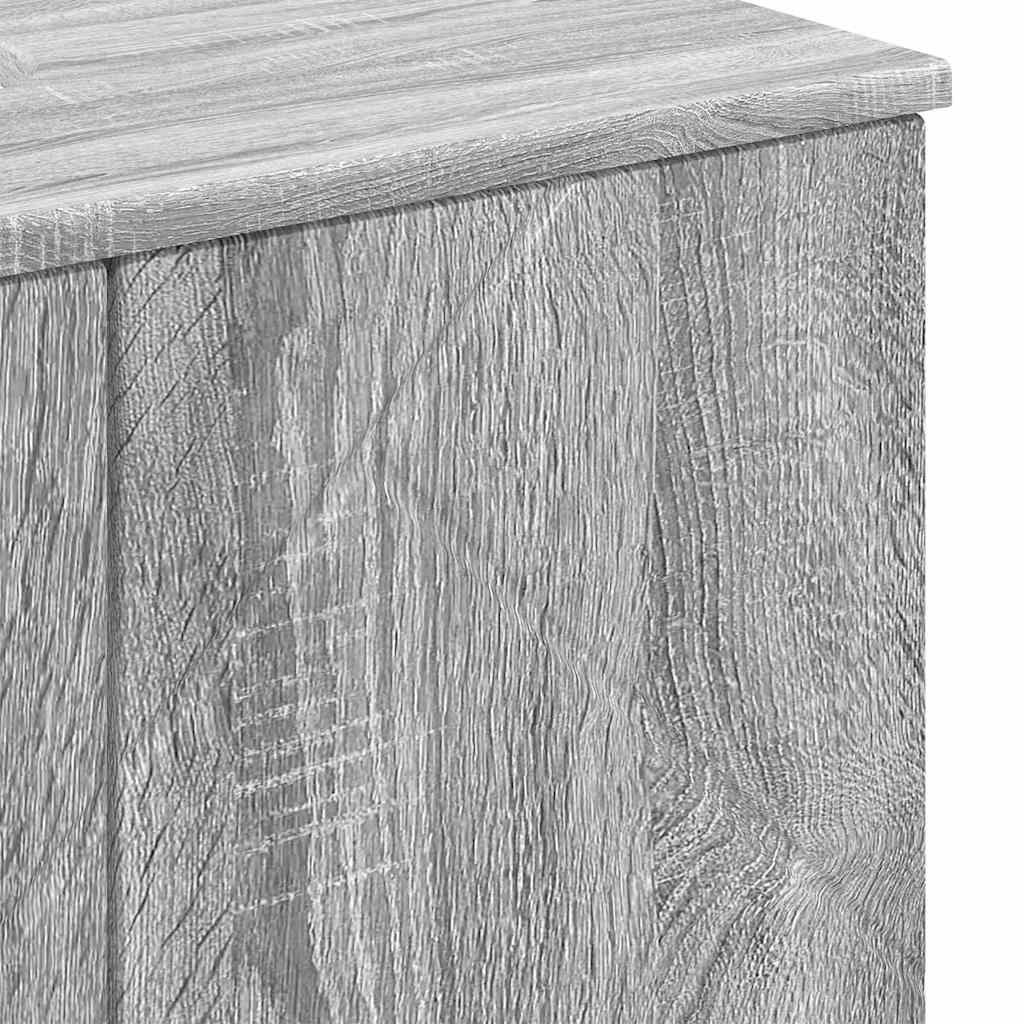 Baderomsmøbelsett 3 pcs Sonoma Grå 61 x 35 x 64 cm
