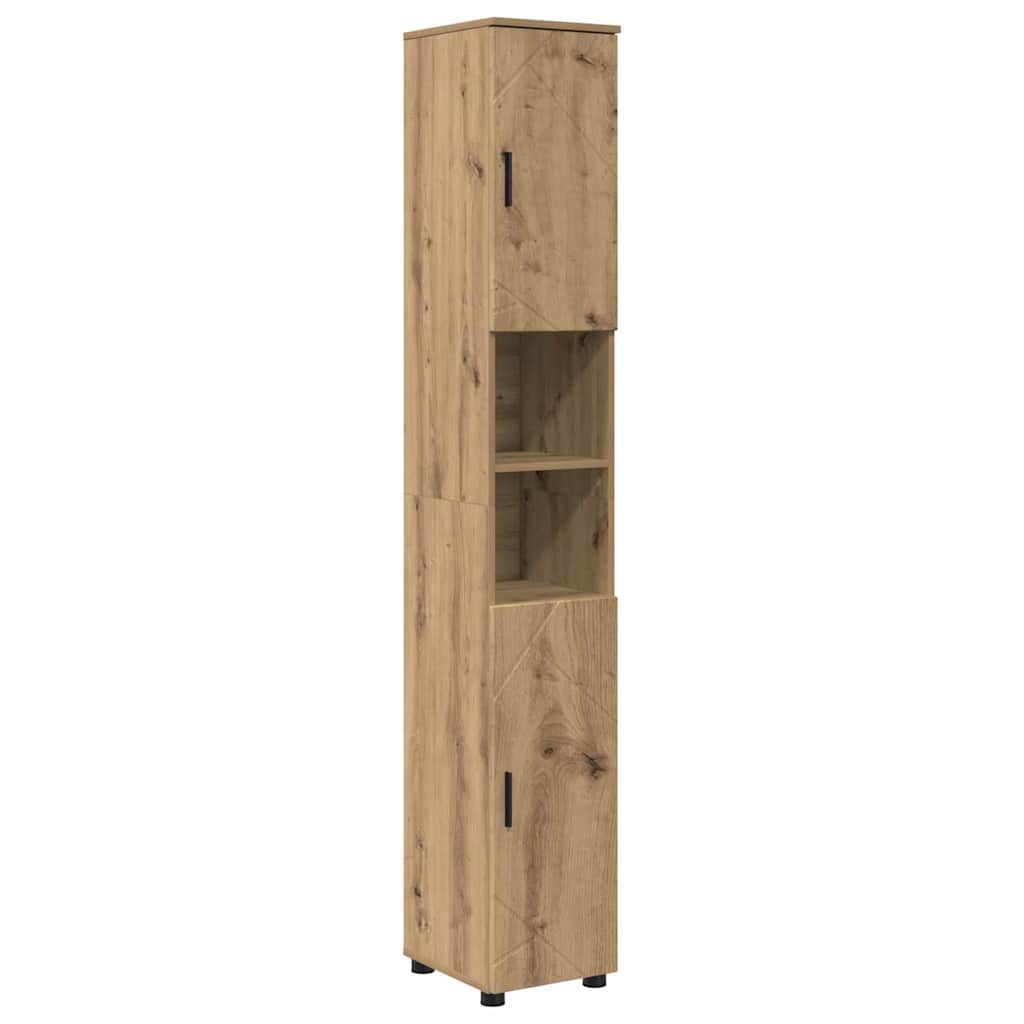 Baderomsmøbelsett 4 pcs Artisan Eik 61 x 35 x 64 cm