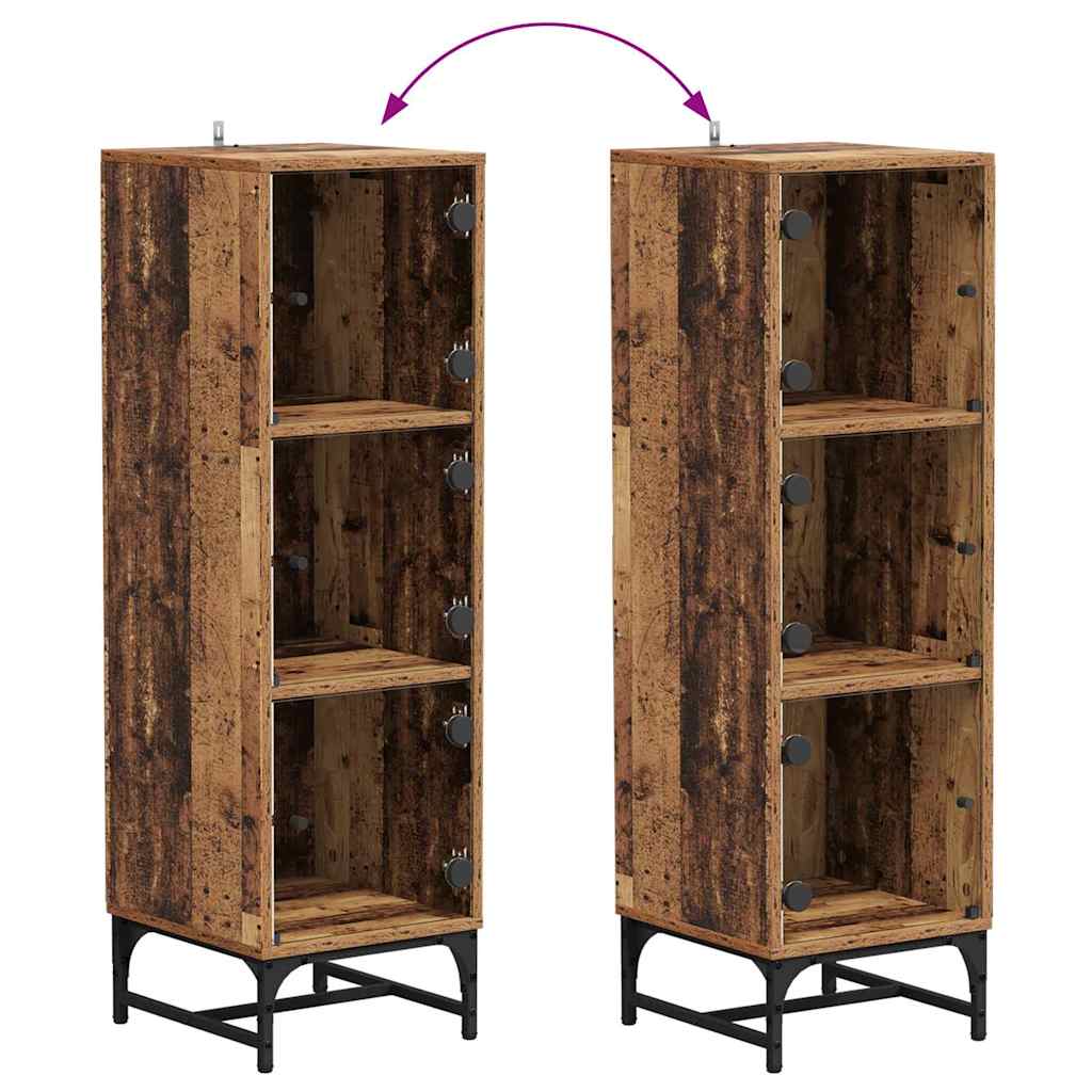 Skjenk Gammelt Tre 35 x 37 x 117 cm