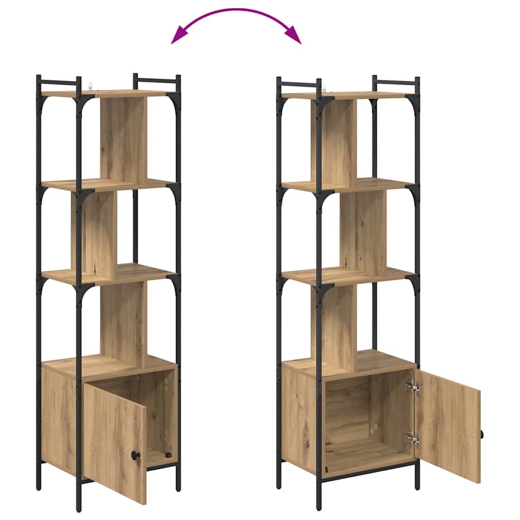 Bokhylle Artisan Eik 44,5 x 30 x 154,5 cm Konstruert tre