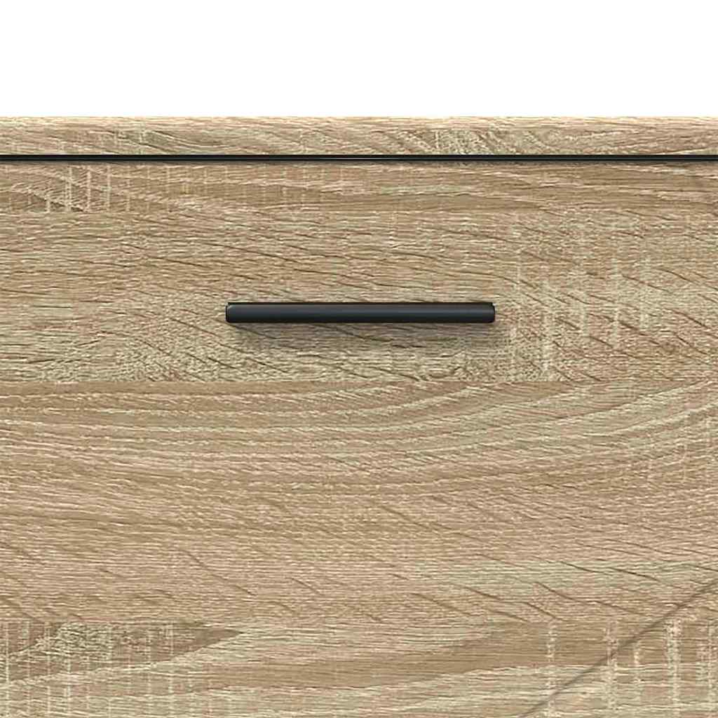 Baderomsskap Sonoma eik 76.5 x 35 x 64 cm Konstruert tre