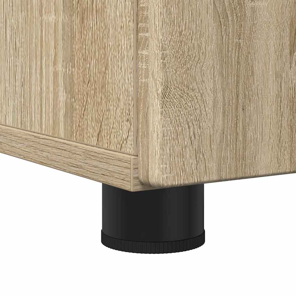 Baderomsskap med dør Sonoma eik 60 x 35 x 80 cm Konstruert tre