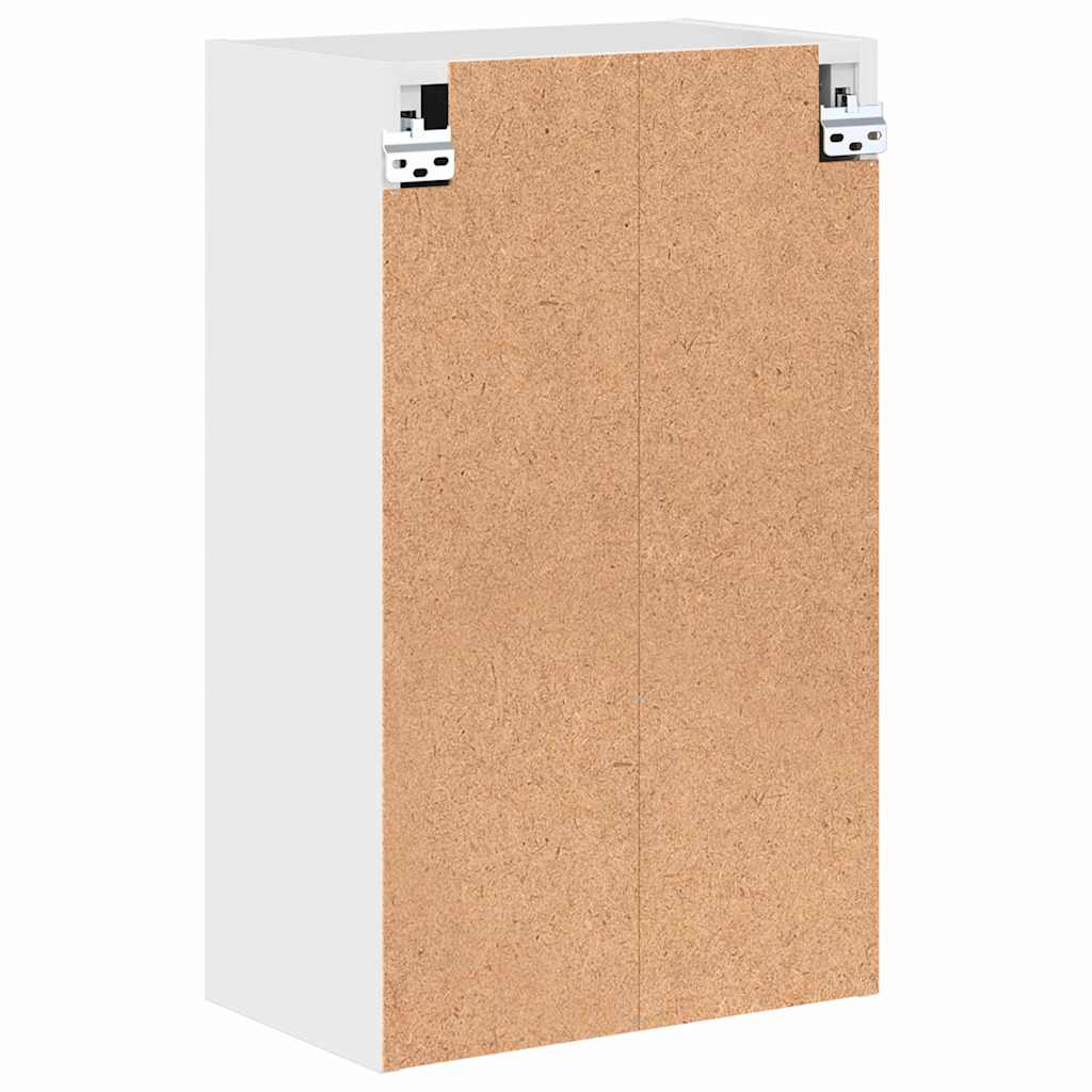 Baderomsskap Høyglans hvit 30 x 31,5 x 61 cm Konstruert tre