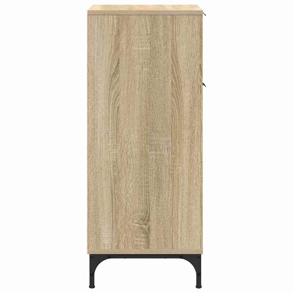 Baderomsskap Sonoma eik 39.5 x 36 x 88 cm Konstruert tre