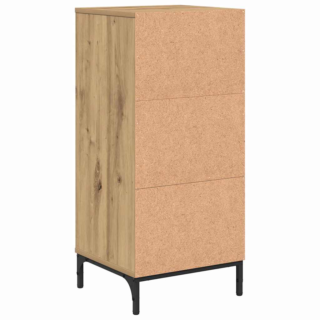 Baderomsskap artisan eik 39.5 x 36 x 88 cm Konstruert tre