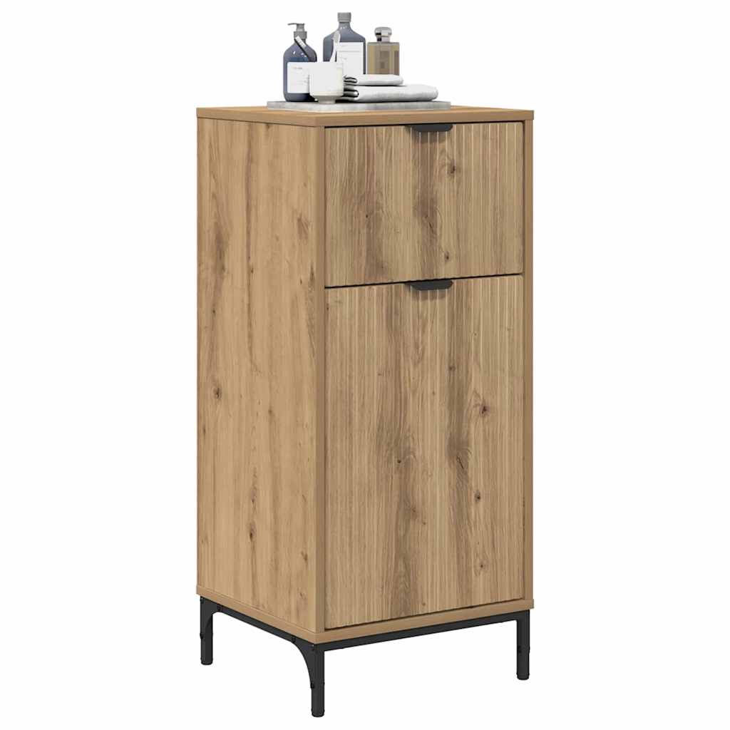 Baderomsskap artisan eik 39.5 x 36 x 88 cm Konstruert tre