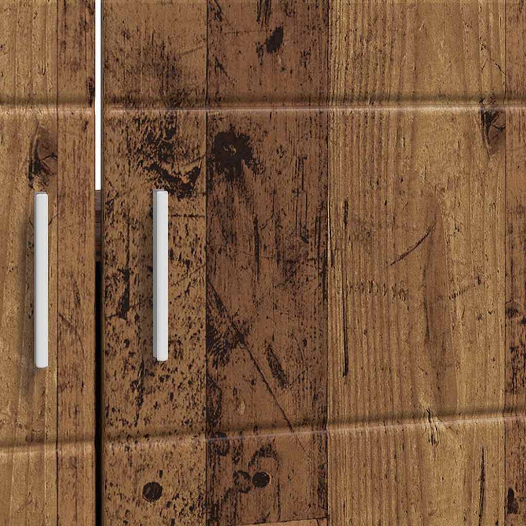 Bad vaskeskap Gammelt tre 60 x 34 x 63 cm Konstruert tre