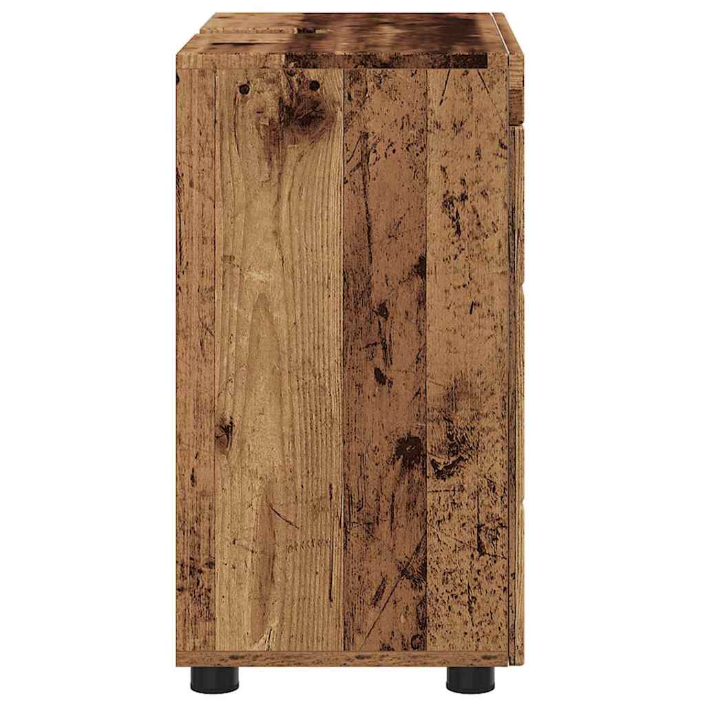 Bad vaskeskap Gammelt tre 60 x 34 x 63 cm Konstruert tre